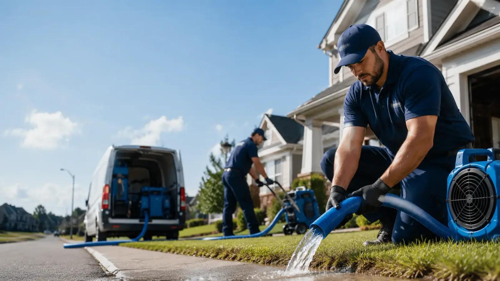 Flood Damage Restoration in Kellnersville, WI